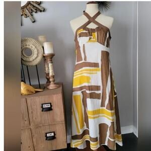 Fun Halter Dress for dress or casual ... Marona Halter Dress, size 6, B86,